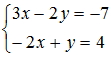 聯立方程式